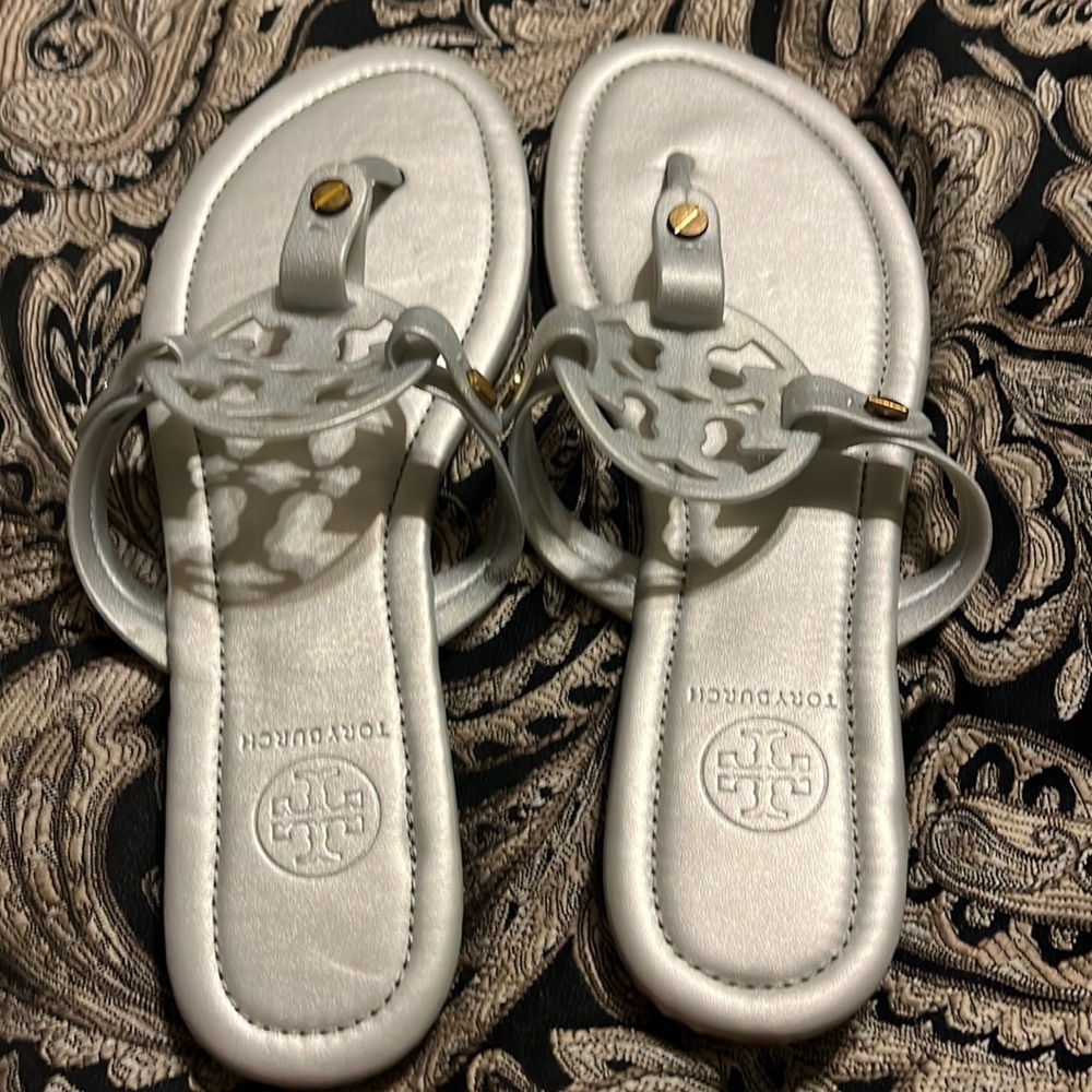 Silver Tory Burch Miller
